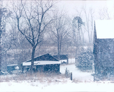 Winter Windmill by Gary Thompson