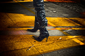 High Heels and Asphalt by Fred SanFilipo