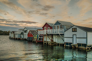 Canandaigua Cabins #2 by John Ejaife