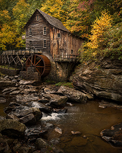 Autum Mill by Don Dennis