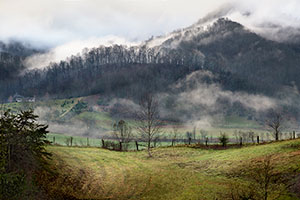 North Carolina Hills by John Solberg