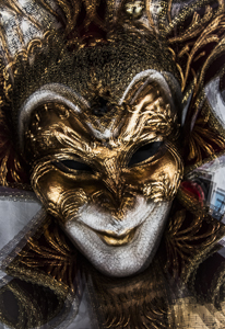 Venetian Mask One by Steve Levinson