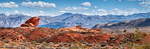 Sunlight on Red Rock Canyon by Marie Costanza