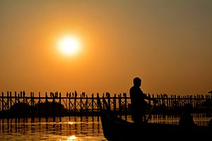 Ubein Bridge by Loretta Petralis