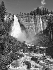 Nevada Falls by John Solberg