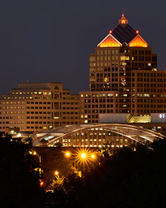 Rochester at Night by Dick Beery