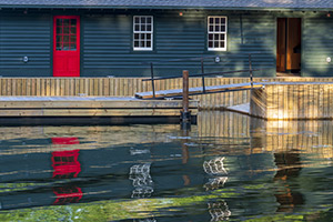 Red Door Reflections by Ralph Pennino