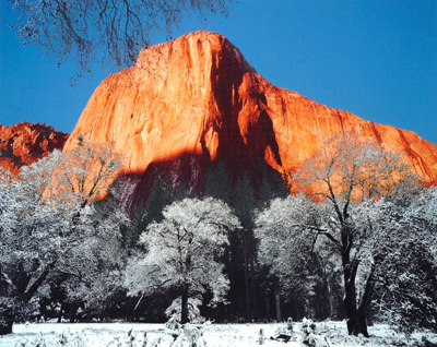 Winter Sunset at El Capitan by Gary Thompson