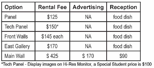 Pricing Table 2011