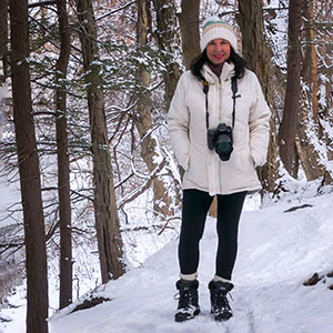 Marie in Snow